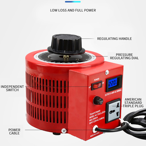 新型可调单相500VA液晶接触手动稳压器220V Variac变压器热泵控制 - Product Image 5