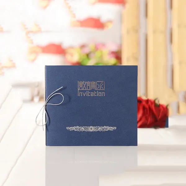 Çin ucuz A4 boyutu fantezi özel logo baskı lazer kesim kağıt oyun kartı kağıt evlilik kelebek düğün davetiyesi kartları