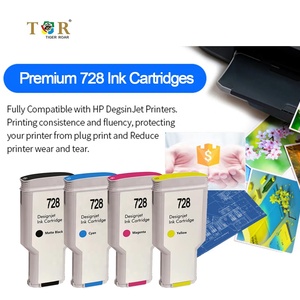 For <strong>HP</strong> 728 Ink Cartridges with Chip for <strong>HP</strong> <strong>DesignJet</strong> T730 T830 Printer Refillable 728 Compatible Empty <strong>hp</strong> 728 Ink Cartridge - Product Image 4