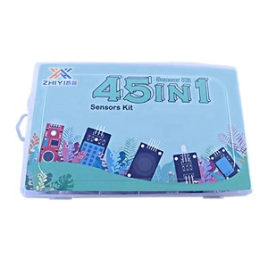 Upgraded version of 45 sensor kits programming platform maker with storage box use for <strong>Arduino</strong> DIY