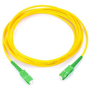 SC/PC光ファイバーパッチコードPVC LZSHジャケット<span class=keywords><strong>OD</strong></span> 2mm 3m 4Gネットワーク用光ファイバーパッチケーブル