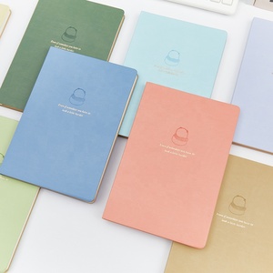 <strong>Notebook</strong> A5 Dot Grid Custom logo Printing Leather Soft Cover Journal Cartoon <strong>Notebooks</strong> for Students School