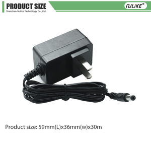 12V Plug-In <strong>Power</strong> <strong>Adapter</strong> with DC <strong>Output</strong> Type