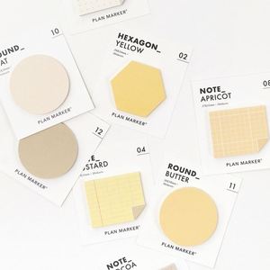Bloc de notas adhesivo personalizado con bandera, cuaderno de papel Kraft, Mini Bloc de notas con bolígrafo y notas adhesivas