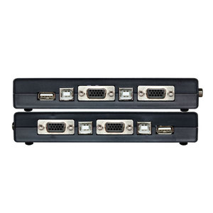 AMS-KVM-V4 VGA KVM开关4进1出信号开关，用于无缝液晶屏显示USB设备共享 - Product Image 2