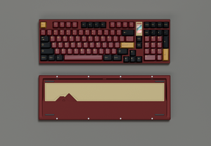 Tecla de teclado mecánico QK100 con pantalla LCD y bisel/insignia personalizable con toda la caja de aluminio CNC en varios colores - Product Image 2