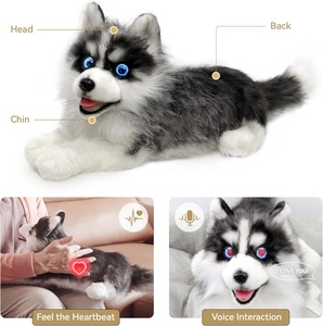 ELEPHANT ROBOTICS MetaDog <strong>Husky</strong> All-Ages Interactive Robot Dog Companion Voice Command Heartbeat Animation Stuffed Animal Toy - Product Image 2