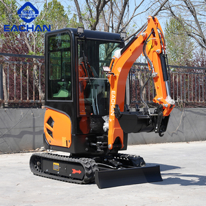 Hiệu quả cao 1.8 tấn nhà nhỏ Digger thành phố vườn kỹ thuật máy móc nhỏ Bagger động cơ diesel micro máy xúc - Product Image 4