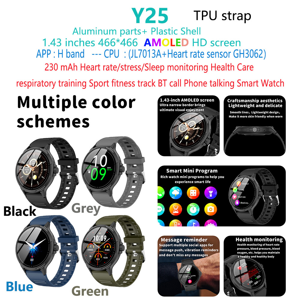 Y25-femme-homme-amoled-Smart-Watch