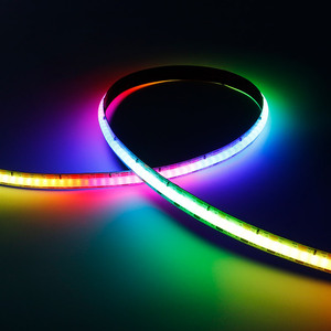 WS2812 ayrı ayrı adresli COB <span class=keywords><strong>LED</strong></span> ışık WS2812B 240Leds/m esnek FCOB <span class=keywords><strong>LED</strong></span> şerit DC5V - Product Image 1