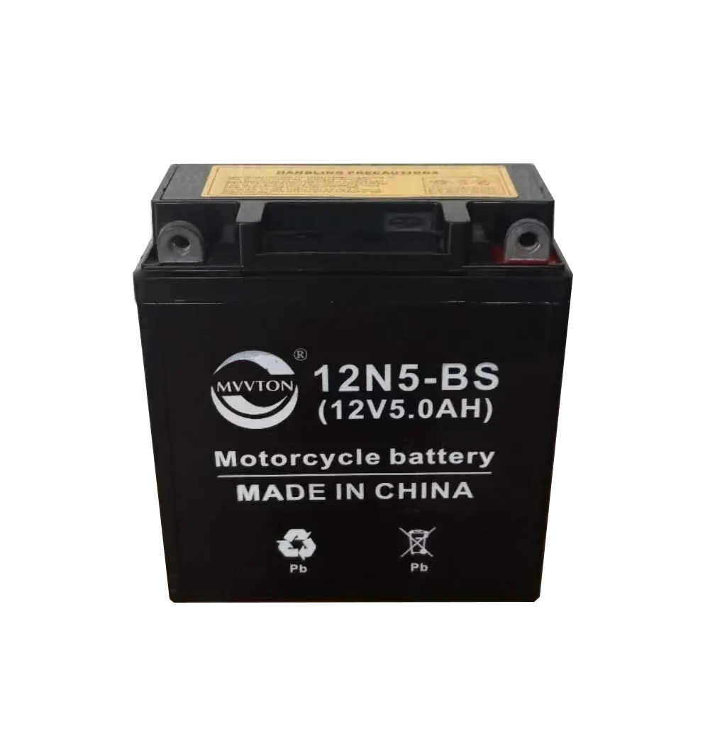 Directe Verkoop 12v5ah Verzegelde Loodzuurbatterij 12n5-bs Agm Type Voor Motorfiets