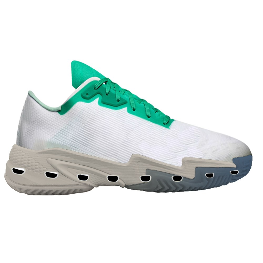 White green