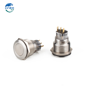 LVBO Ip67 22mm Metal Waterproof Momentary Piezo <strong>Switch</strong> 4A 12VDC Led Touch Button <strong>Switches</strong> <strong>12x12</strong> Push Button Micro <strong>Switch</strong> - Product Image 5