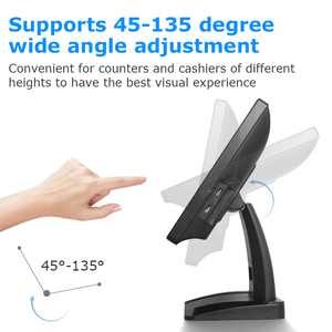15&quot; Ordering Machine <strong>Desktop</strong> <strong>Computer</strong> Single Double Retail Pos Touch Screen <strong>Monitor</strong> All in One Pos System with windows Android - Product Image 4