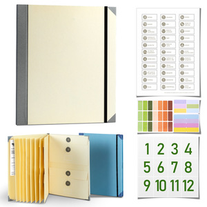 Estate End-of-Life Case Organizer A4 Carpeta de papel Notebook Planner File Folio para documentos importantes Carpeta de almacenamiento - Product Image 5