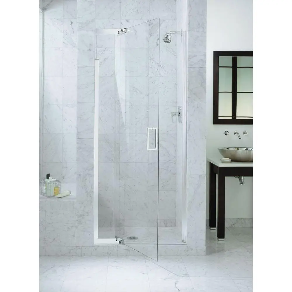 High Quality Tempered Glass Bathroom Door Shower Bathtub Screen 8mm 10mm 12mm Tempered Glass Walk In Shower Screen