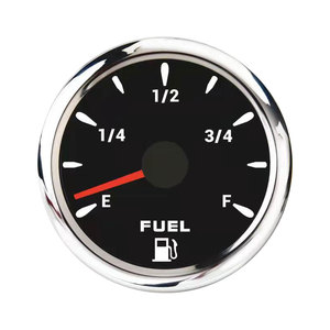 Indicatore di livello carburante puntatore universale regolabile segnale 7 retroilluminazione a colori 52mm 12V/24V