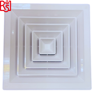 Hvac System <strong>Parts</strong> Residential Aluminium Louvers Air Return Supply Ceiling Grilles Air Diffusers and Exhaust Roof Terminal Vents - Product Image 3