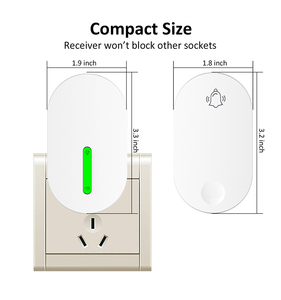 Intercomunicador bidireccional inalámbrico para el hogar, timbre de puerta con sistema de cámara IP, impermeable, autoalimentado