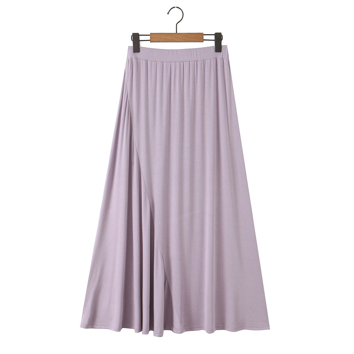 Jupe midi violette lavande