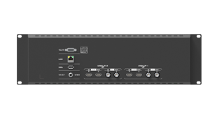 Lilliput 3RU-Monitor de montaje en Rackmount, pantalla dual de 7 pulgadas con salida de entrada HDMI 3G-SDI, Control remoto, monitor de transmisión - Product Image 3