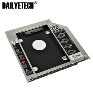 2.5&quot; 9.5mm SATA 2nd <strong>HDD</strong> SSD Hard Drive Caddy <strong>Adapter</strong> for MacBook Pro A1278 A1286 A1297 CD ROM Optical Bay - Product Image 2