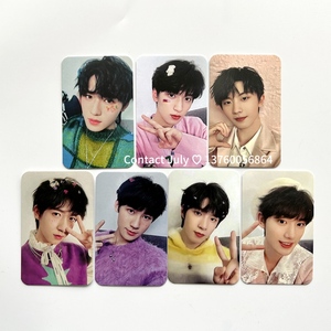 Factory Direct Price Customized Kpop Double Sided Color Fan Collection <strong>K</strong>-pop Postcard Lomo Photo Card - Product Image 5