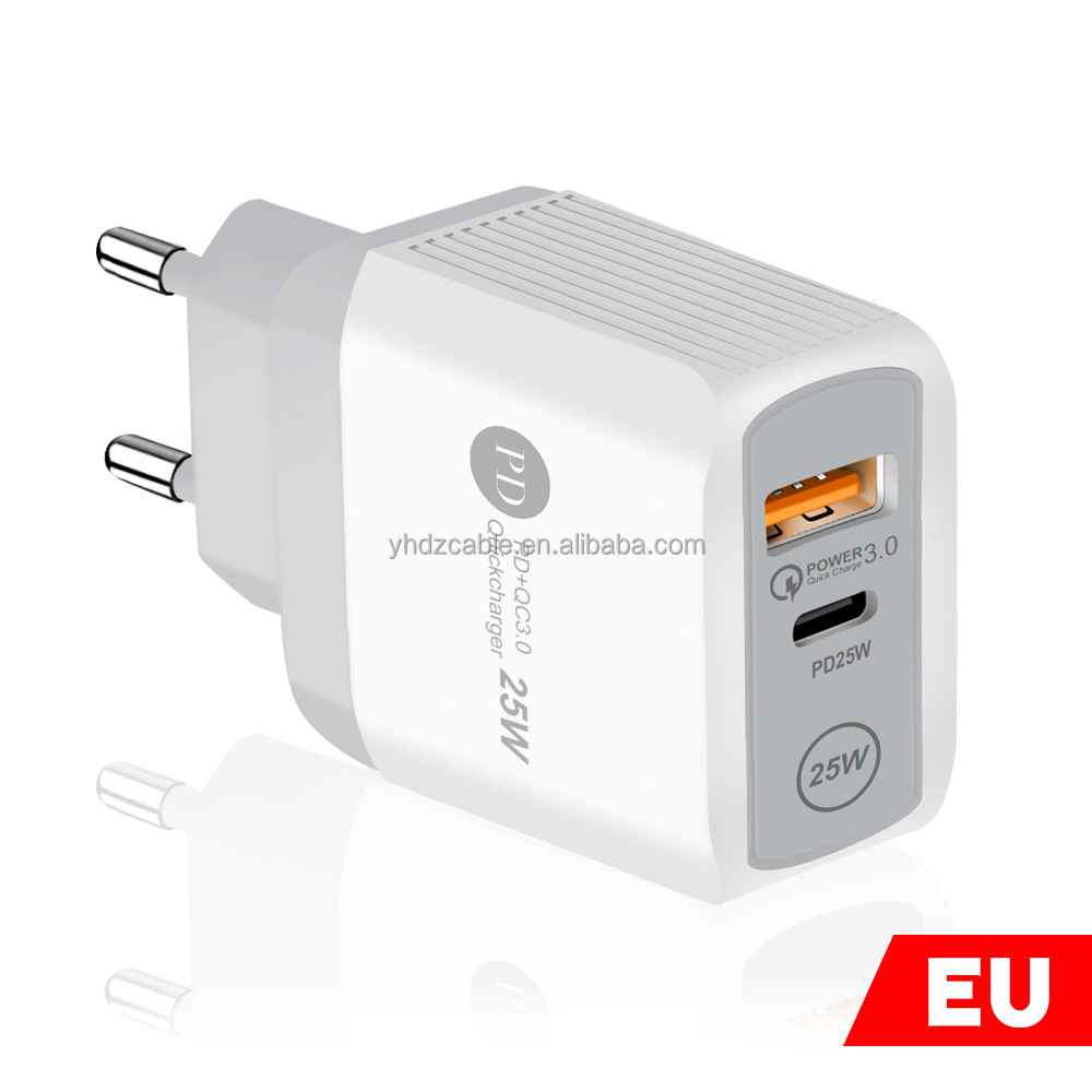 EU White charger