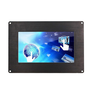 Tablero resistente Android Linux Sistema operativo Vehículo Monitor de pantalla táctil capacitiva Pantalla de 7 pulgadas Montado integrado - Product Image 2