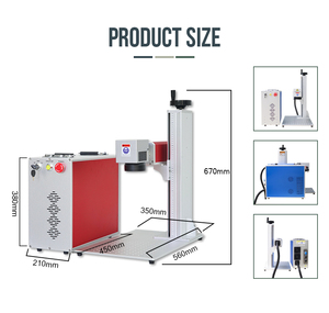 Raycus 30 Wát sợi Laser đánh dấu Máy chi phí thấp 20 Wát khắc laser cho đá <span class=keywords><strong>Pebble</strong></span> thép không gỉ kim loại hỗ trợ DXF PLT - Product Image 5