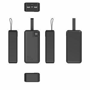 Portable High Capacity 30000mAh Led Indicator Powerbank 30000 MAh Type <strong>C</strong> Power Bank <strong>with</strong> Strong <strong>String</strong> - Product Image 3