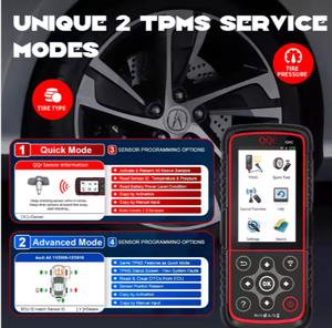 Smart OBD TPMS programmatore Dual Band 315 433MHz universale sensore pressione pneumatici auto strumento di codifica - Product Image 6