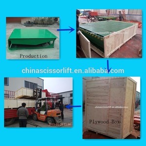 WL Container Dock Leveler LKW Lade plattform Vertikale Lagerung Lager Fracht Laden Entladen Dock Leveler - Product Image 6