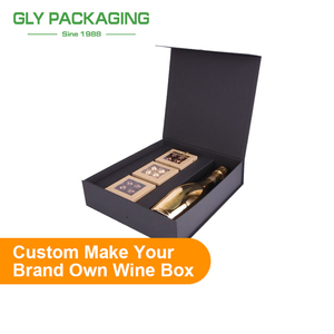 Custom <strong>Cardboard</strong> Wine <strong>Box</strong> <strong>750ml</strong> 1000ml 3 Bottle Wine Packaging Boxes Wine Gift <strong>Box</strong> with Handle - Product Image 6