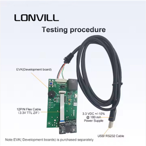 LONVILL lector de tarjetas RFID de larga distancia mini lector de código de barras IP67 a la venta, lector de código QR TCP IP con USB RS232 - Product Image 4