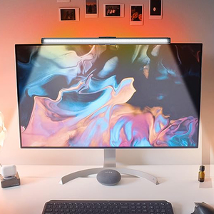 USB-Powered Eye Care <strong>LED</strong> Task Lamp for <strong>E</strong>-Reading <strong>RGB</strong> Computer Smart Screen Monitor Light Bar Touch Control for Home Office Desk
