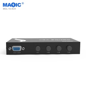 Alta definición 1080P 60Hz Full HD VGA Switch 1440P Bi Direction Video Switcher 4 Entrada 1 Salida para Monitor - Product Image 5