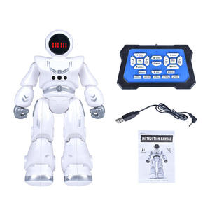 Robot di programmazione intelligente per bambini modello di articolazione mobile rilevamento dei gesti telecomando Robot giocattolo danzante a piedi con musica leggera - Product Image 4