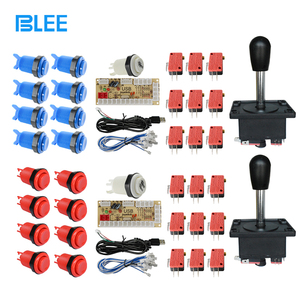 Zero Delay Arcade Cabinet DIY Kit for 5V Led Push Button +<strong>2</strong>/<strong>4</strong>/8way ZIPPY Joystick +1 &amp; <strong>2</strong> Player Buttons USB <strong>Encoder</strong> <strong>to</strong> PC - Product Image 5