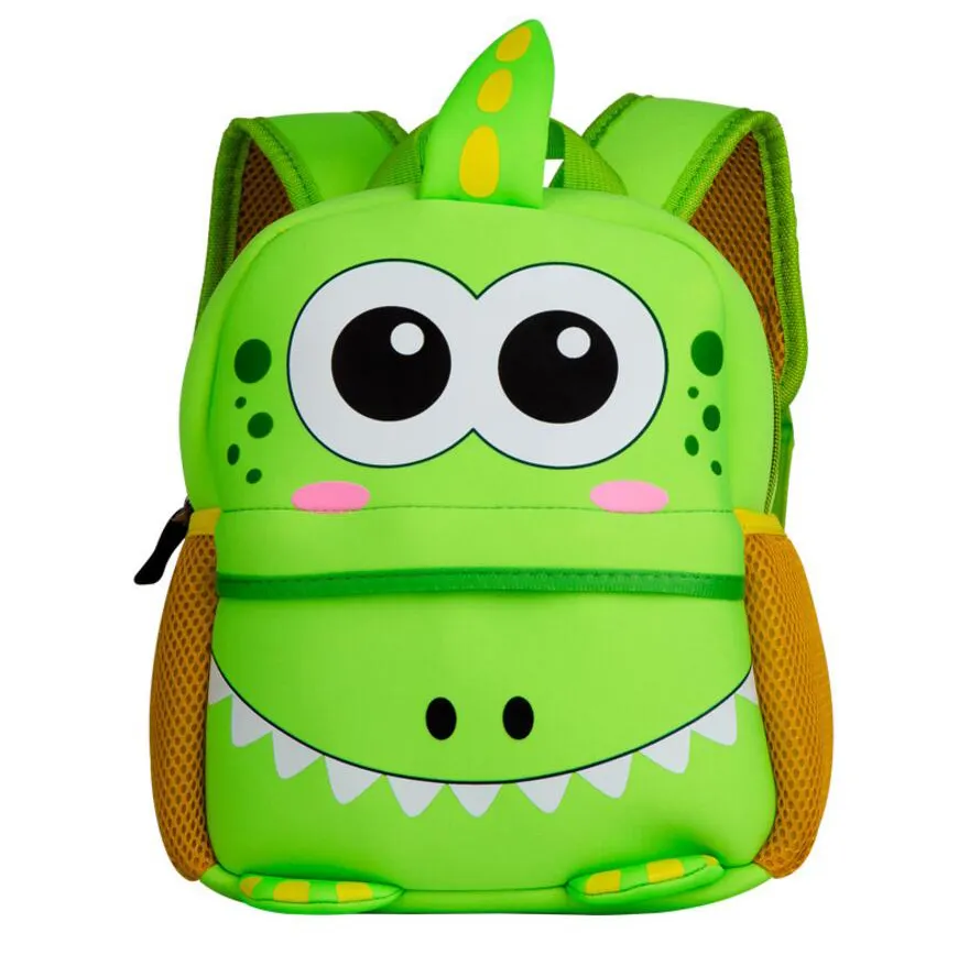 Mochila impermeable personalizada para niños, bolsas escolares de viaje con dibujos animados