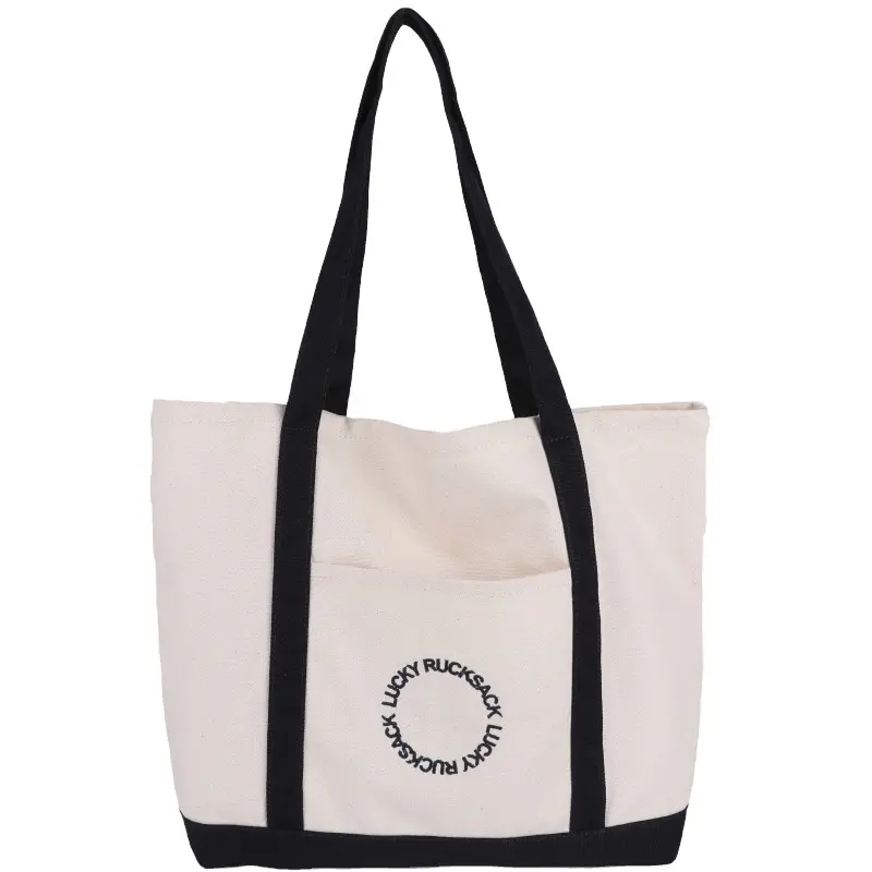 Bolsas para compras, eco-friendly, com bolso frontal, 80gsm, pp, não tecido, reutilizável, sacos de sacola para compras personalizadas