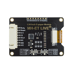 Modulo Epaper da 1.54 pollici E-paper E-Ink EInk Display schermo SPI supporto globale/parte per Arduino - Product Image 6