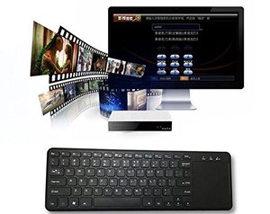 Miniteclado inalámbrico con panel táctil, 2,4G, para Android, smart tv box, PC, portátil, HTPC, azerty, árabe, español, ruso - Product Image 3