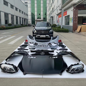 Modified to 2019 GLE63 AMG Grille Front Rear Bumpers Body Kit for Mercedes <strong>Benz</strong> <strong>ML</strong> <strong>Class</strong> W166 2012-2015.