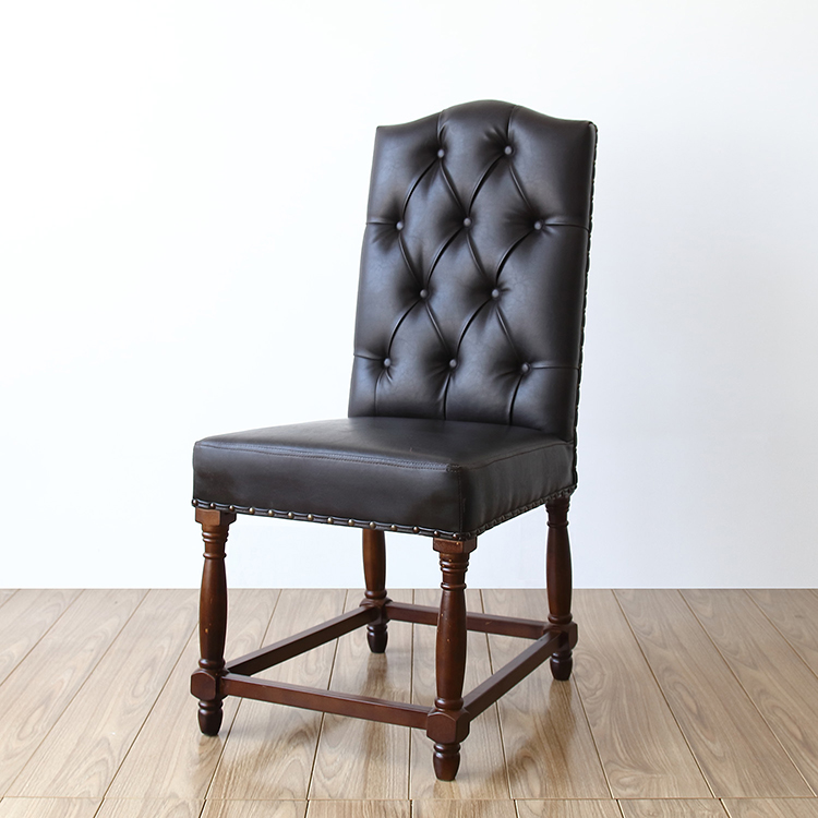 Wholesale chaise italienne design modern black wooden dining living room study restaurant kitchen chair leather