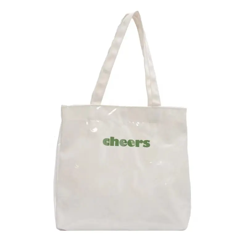 Bolsa de lona para mulher, bolsa de ombro escolar para compras, sacola de praia, logotipo personalizado