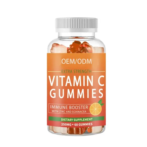 OEM Private Label Vitamin C gummy VC collagen Promote Digestion&Bright skin tone&Health care food candy