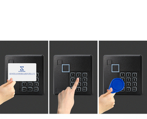 125kHz/13,56 MHz Wiegand Access Control RFID-Lesegerät mit Tastatur ABS Material Security System Tastatur kartenleser - Product Image 5