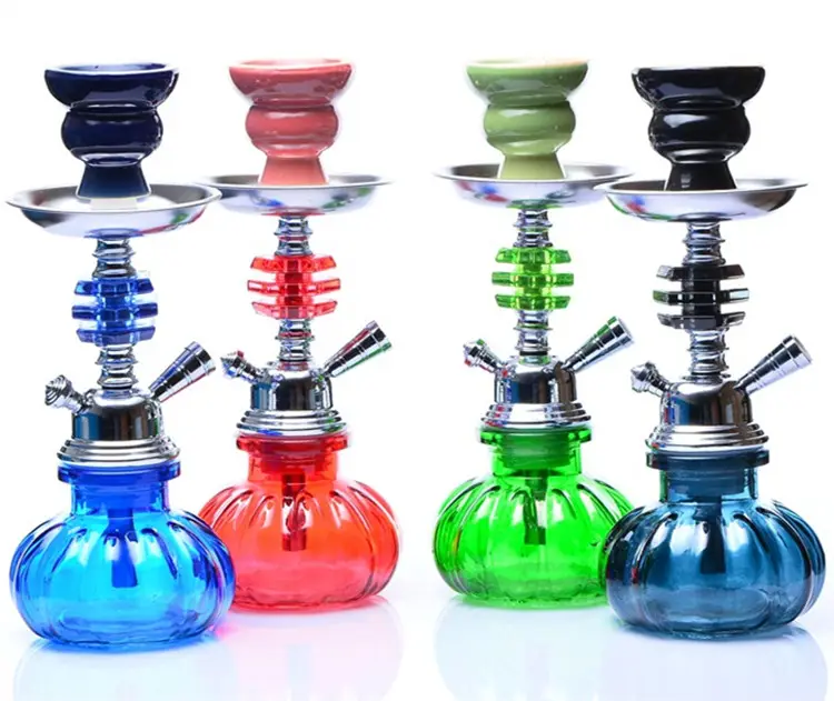 Producto en oferta, nuevo estilo, precio al por mayor, mini cachimba shisha de cristal