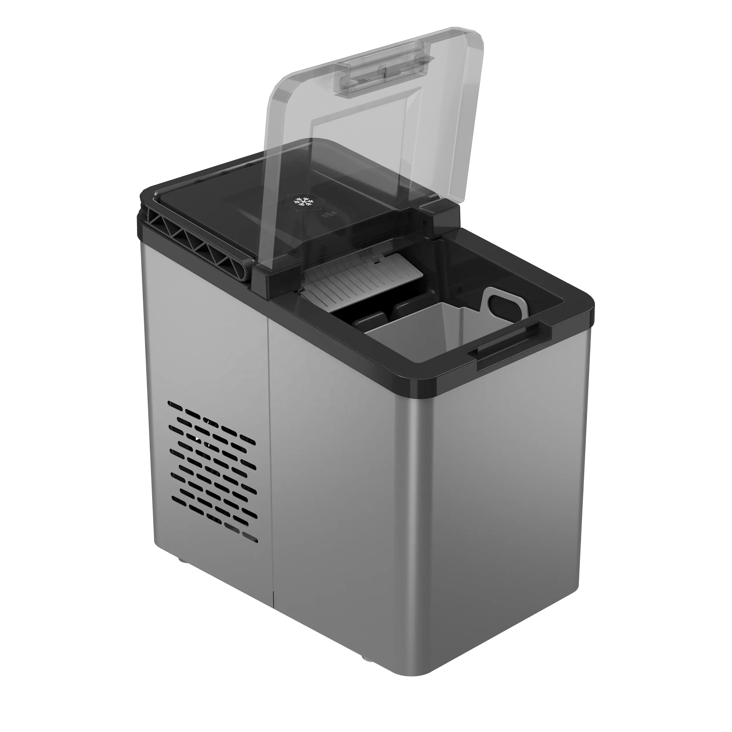 Электрическая мини-машина для кубиков льда Alpicool для домашнего использования и наружного использования для кубиков льда дома или в пути
